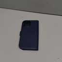 TUCCH Wallet Case for iPhone 13 Pro Max, PU Leather RFID Blocking Credit Card Holder Magnetic Stand Flip Cover [TPU Shockproof Inner Case] Compatible with iPhone 13 Pro Max 6.7" Dark Blue