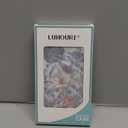 LUHOURI for iPhone 16 Case,Wireless Charging Compatible,Dual-Layer - Soft Silicone Inner + Hard Outer Shell,Cute Wildflower Design,Protective Phone Cover for Women - Marble Pressed Flowers