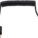 Duttek Micro HDMI to HDMI Coiled Cable 1FT-4FT, 4K@60Hz HDMI to Micro HDMI Adapter Cable Extreme Slim/Thin, 3D for Camera, DSLRs, Camcorders, Portable Screens, Raspberry Pi 5 4, GoPro Hero 7/6