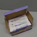 50 Pcs 1ml Syringes with Caps Oral Dispenser Individually Sterile Wrapped for Medicine Dropper, Colostrum Collect Feeding Pets, Liquid