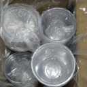 Baderke Clear Plastic Cups with Strawless Sip Lids Disposable Round Bottom Togo Cups for Coffee Smoothie Cold Beverage Coffee Shops and Party Catering(16 oz,100 Pcs)