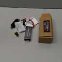 MJX 2S3000 Angry Snail RC Battery 2S 7.4V 3000 mAh 25C LiPo Battery with USB, Spare Parts for 14303, 16207, 16208, 16210, 14210, 14209, 14301, 14302, 14211