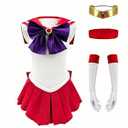 Sinkawa Jackets Anime Outfits Sailor Cosplay Costume For Women Girls Adult-S