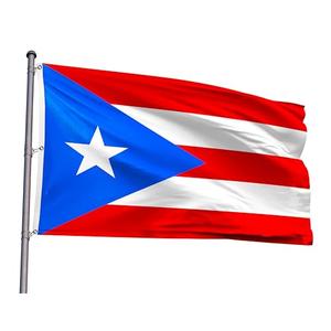 Puerto Rico Extra Large Flag 6x10FT Giant Puerto Rican National Polyester Printed Latin America Flag With 3 Grommets For Puerto Rican Themed Festival Event Parade Party Heritage Hispanic Month Decoration