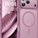 TOCOL for 17 ProMax Case, Full Camera Protection, Built-in Magnetic Ring, Compatible with Magsafe Charger, Translucent Matte Phone Case for 17 ProMax 6.9 inch (Lilac Purple)