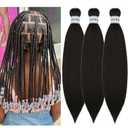 Kids Braiding Hair Pre stretched Braids Braid Hair for Kids Girls (16 Inch(Packs of 3)