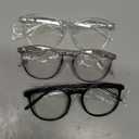 IBOANN Iconic Blue Light Glasses for Woman - Computer Glasses up to 99% Blue Light Blocking - Anti Eyestrain & UV Glare