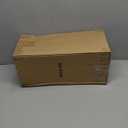 Amooca 16in Christmas Ball Tree with LED Lights Table Centerpiece Fireplace Decor Indoor Holiday Party Home Decoration Silver