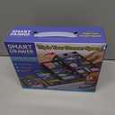 Ontel Smart Drawer Organizer, Multi-Level Jewelry and Cosmetics Storage, Black, 2.65 in