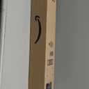 Reinforced 55" Wide Retractable Baby Gates for Doorways to Prevent Crawling Under, Outdoor Retractable Gate, Mesh Child Safety Gates for Toddlers, Indoor/Outdoor Baby Gate for Deck/Porch/Patio, White (33" Tall x 55" Wide With Reinforced Bar)