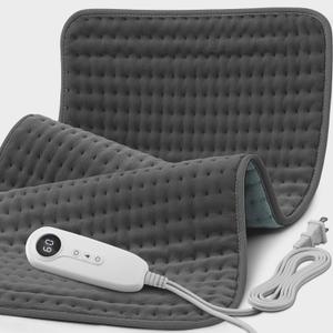 XXXL Heating Pad for Back & Women, Electric Large Heating Pads for Period Cramps Shoulder Neck Legs Pain Relief, 17"x33" King Size Heat Pad, Auto Off, Birthday Mothers Day Gifts for Mom Dad Women Men (Light Sage Green)
