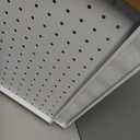 Peg Board, 2 Pack Metal Pegboard Panels White Pegboards Wall Organizer with Frame Large Heavy Duty Peg Board with Hooks for Walls Home, Garage Tool Storage, Office, Craft Room, Kitchen 2416