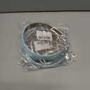 3 x WantGor Satin Headbands for Women, 1.2 Inch Wide Solid Hair Bands Plain Hairband Holiday Head Band Hair Accessories for Crafts DIY (Blue)