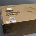 Sitting Under Desk Elliptical Machine, Leg Exerciser While Sitting for Seniors, Seated Pedal Exerciser, Quiet & Portable Pedal Exerciser with 8 Resistance Levels, Work from Home Fitness