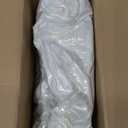 Leeden Full Body Pillow for Adults, Soft and Fluffy Long Pillow Insert, Breathable Pillow for Side Sleepers and Bed Support20x54 Ivory White