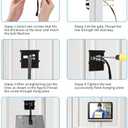 Yunseity 1080P Video Door Viewer, 120° Peephole Camera with 4.3 Inch Color Monitor, Two Way Talk, Night Vision, PIR Motion Detection, Camera Camera System
