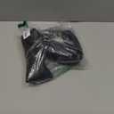 Ouzorp Car Steering Wheel Cover, Microfiber Leather Steering Wheel Covers with Anti-Slip Lining, Universal,Black,Medium(Standard) Size[14.5"-15"]