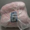 YOUR MOON Wedge Headboard Pillow Twin with 1 Pack Neck Roll Pillow, Triangular Wedge Backrest Pillows Headboard for Bed,Daybed,and Lounging, Large Bed Bolster Pillows,Pink