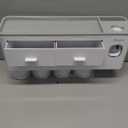 iHave Toothbrush Holders for Bathrooms, 4 Cups Toothbrush Holder Wall Mounted with Toothpaste Dispenser - Large Capacity Tray, 2 Cosmetic Drawer - Bathroom Organizer & Bathroom Accessories Set (White)