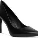 Herrlyn High Heels Shoes for Party and Office, Comfortable,  Black, Size 8 
