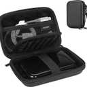 ProCase Hard Drive Case for Canvio Basics Western Digital WD Elements My Passport Seagate Portable Backup Plus Slim 1TB 2TB 3TB 4TB USB 3.0, 2.5, Samsung T9 Portable External Hard Drive Case -Black