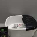 Foot Spa Bath Massager with Heat, Epsom Salt, Bubbles, Vibration and Red Light, Tub for Stress Relief, Foot Soaker, Christmas Gifts, Birthday Gifts for Mom, Dad Women, Men Her, Him