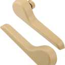 Motoforti Front Left Right Seat Recliner Handle Lever, Seat Back Adjustment Handle, for Chevrolet Tahoe 2007-2013, Plastic, 15232594, Beige, 2pcs
