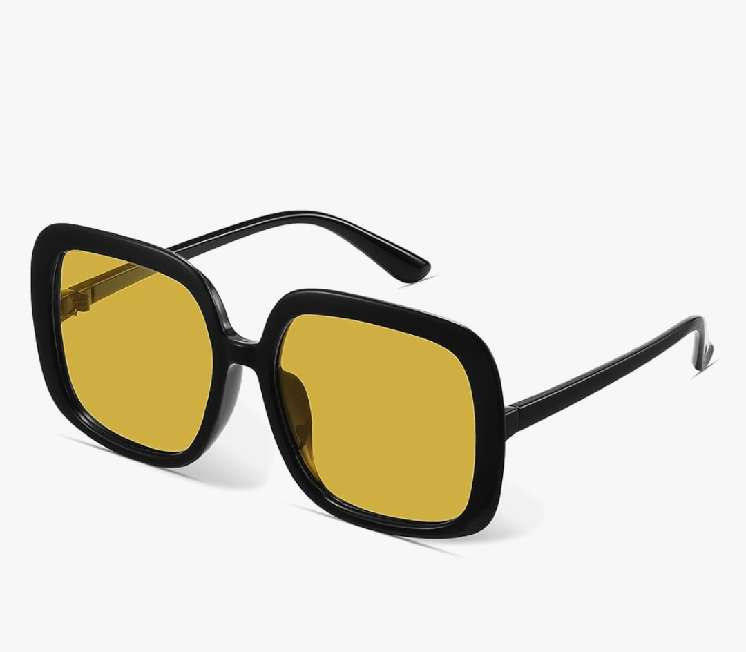 miyya Oversized Polarized Sunglasses Women, Trendy Retro Sun Glasses for Women 2025, Oversized Shades