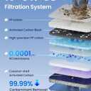 KOVIET U1 Pro Reverse Osmosis System, 800GPD Tankless Reverse Osmosis Water Filter, 10-Stage Under Sink RO Water Filtration System, NSF/ANSI 42&58 Certified with Smart LED Faucet, 3:1 Pure to Drain