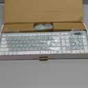 Wireless Keyboard and Mouse Combo, Full-Sized Wireless Keyboard and Adjustable DPI Mouse, 2.4GHz USB Receiver, Silent Keyboard and Mouse for PC, Windows, MAC, Desktop, Laptop (Avocado Green)