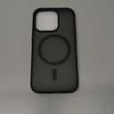 SUPFINE Magnetic for iPhone 14 Pro Case (Compatible with MagSafe) (Military Grade Drop Protection) Slim Translucent Matte Shockproof with Anti-Fingerprint Phone Case, Black