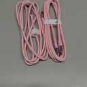 USB C iPhone Charger Cable Fast Charging, 2Pack 6FT USB Type C to Lightning Cable [Apple MFi Certified] iPhone Fast Charger Cord Compatible with iPhone 14/13/12/11 Pro Max/XS MAX/XR/XS/8/iPad-Pink