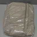 TOPDesign Travel Duffel Bag for Women, Puffer Gym Bag Sports Tote with Wet Pocket, Carry On Weekender with Luggage Sleeve (Camel)