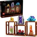 LEGO Ideas Mineral Collection Building Set for Adults, Ages 18+ - Bedroom or Office Decor with 3 Display Shelves - Unique Gift Idea for Men & Women - 21362
