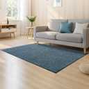 VEVOR Front Door Mat, 6 x 4 ft Commercial Floor Mat for Indoor and Outdoor, Industrial Entrance Carpet with PVC Backing, Heavy Duty Washable Entry Rug for Hallway, Kitchen, Balcony, Garage, Slate Blue