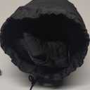 MLVOC Travel Pillow 100% Pure Memory Foam Neck Pillow, Comfortable & Breathable Cover, Machine Washable, Airplane Travel Kit with 3D Contoured Eye Masks, Earplugs, and Luxury Bag, Standard (Black)