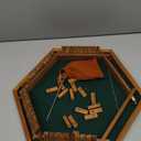 Shut The Box Game Wooden Board Game for 1-6 Players with 16 Dice, Dice Game for Adults & Kids at Home, Classroom or Parties