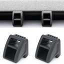 2Pcs Air Freshener Adapter for Tesla Airs Vent, Premium Silicone, Tesla Air Fresheners Adapter for 2025-2026 New Model Y Juniper & 2024-2025 Tesla Model 3 Highland (Air Freshener not Included)