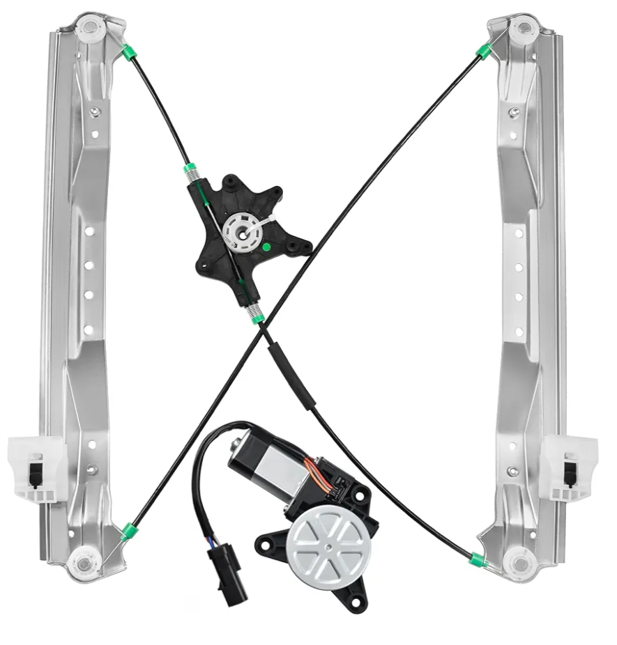Front Driver Side Power Window Regulator with Motor (6 Pins) Fit for 2008-2016 Town & Country, 2008-2020 Dodge Grand Caravan, 2012-2015 Ram C/V, 748-508