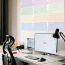 10 x Large Wall Calendar 2026 (34.5 x 23 inches), 2026 Calendar Monthly Planner for Wall, Colorful Stylish Design, Horizontal Layout, Heavyweight Uncoated Text Paper (Comes Folded in Special Envelope).