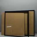 12x12 inch Square Picture Frames, Compatible With 30x30 cm Without Mat, for Arts or Photos or Posters Display, Black Frame with Acrylic Protection and Hanging Kit, Pack of 3