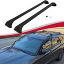Black Roof Rack Cross Bars fit for Ford Explorer 2020-2024 2025 XLT,Limited,ST Accessories Cargo Carrier Bag Luggage Kayak Canoe Bike Snowboard Skiboard