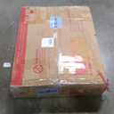 COMHOMA Makeup Vanity Desk with Mirror and Lights, Vanity Table and Chair Set with 5 Drawers and Charging Station, Bedroom Dresser LED Mirror Stepless Dimmable & 3 Color Modes Adjustable, Pearl White (Large)