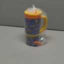 Ello Oasis 14oz Stainless Steel Toddler Tumbler with Handle & Retracting Straw, 100% Leakproof, Double-Wall Vacuum Insulated, Kids Water Bottle for School, BPA Free, Dishwasher Safe, Construction