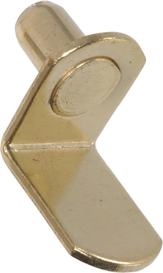 The Hillman Group 59744 Brass Shelf Pin, 5mm, 20 Pieces