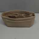 ZTUJO Purse Organizer Insert, Felt Bag Organizer For Handbag Purse Organizer,13 Colors, 6 Size (Small, Beige)