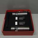 Peugeot - Elis Sense u'Select Electric Salt and Pepper Mill Set - Adjustable Grinders, Battery Powered - Blue LED Light, Stainless Steel, 8-inches