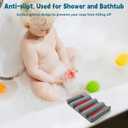 Silicone Soap Dish,Self Draining Soap Holder Perfect for Shower,Bathroom Sink,Kitchen Sink & Travel,Non-Slip Bar Soap Holder Extend Soap Life,Keep Soap Bars Dry & Easy Cleaning Grey-2Pcs