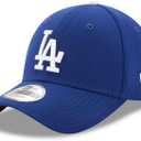 New Era Blank Custom 39THIRTY Stretch-Fitted Cap (Large-X-Large, Blue)