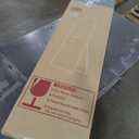 DUMOS Arched Full Length Mirror with Stand Floor Standing Aluminum Frame for Bedroom Body Hanging Leaning Modern Simple Home Decor Shatter-Proorf Nano Glass Wall Living Room Cloakroom Gold 59.1"x15.8"